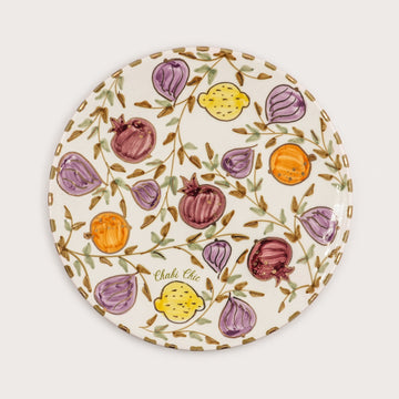 Large Tutti Frutti Plate (26 cm) - Multi-Color
