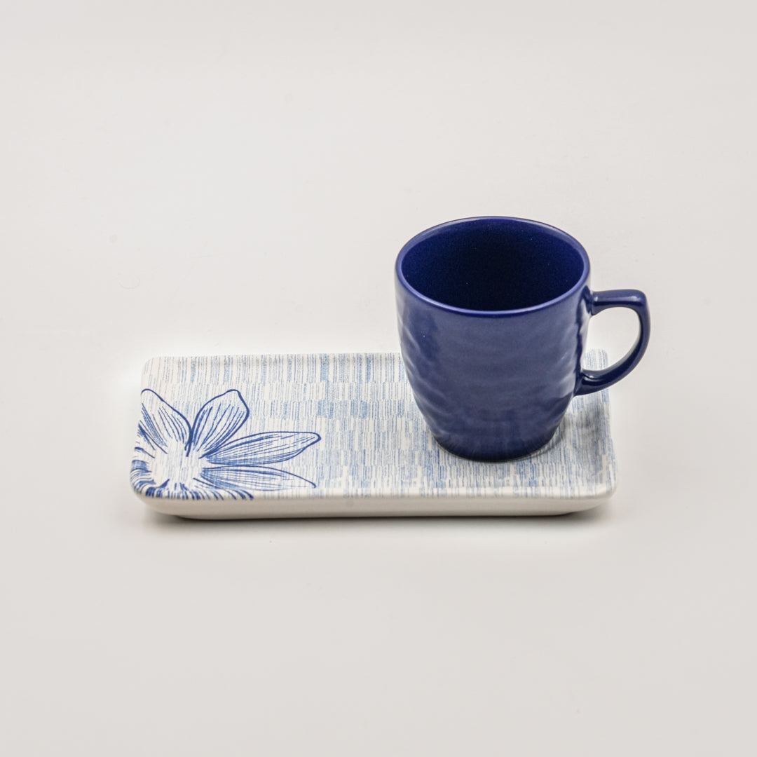 Floral Cup and Saucer (90 ml)