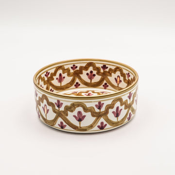 Lmida Flat Serving Bowl (18 cm) - Gold