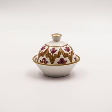 Lmida Bowl with Lid - Gold