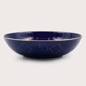 Beldi Serving Bowl (30 cm) - Royal Blue