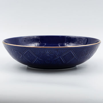 Beldi Serving Bowl (30 cm) - Royal Blue