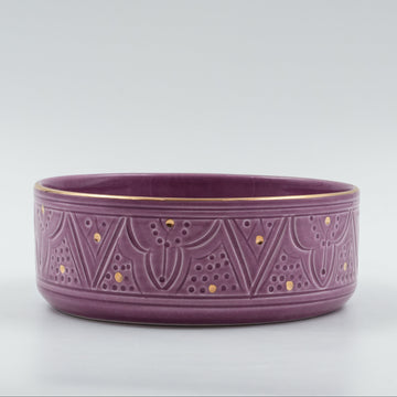 Beldi Flat Serving Bowl (18 or 24 cm) - Purple Lilac