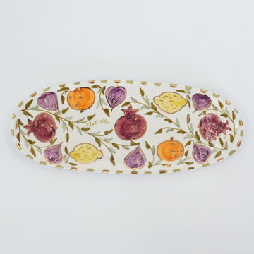 Tutti Frutti Oval Serving Plate (31 or 38 cm) - Multi-Color
