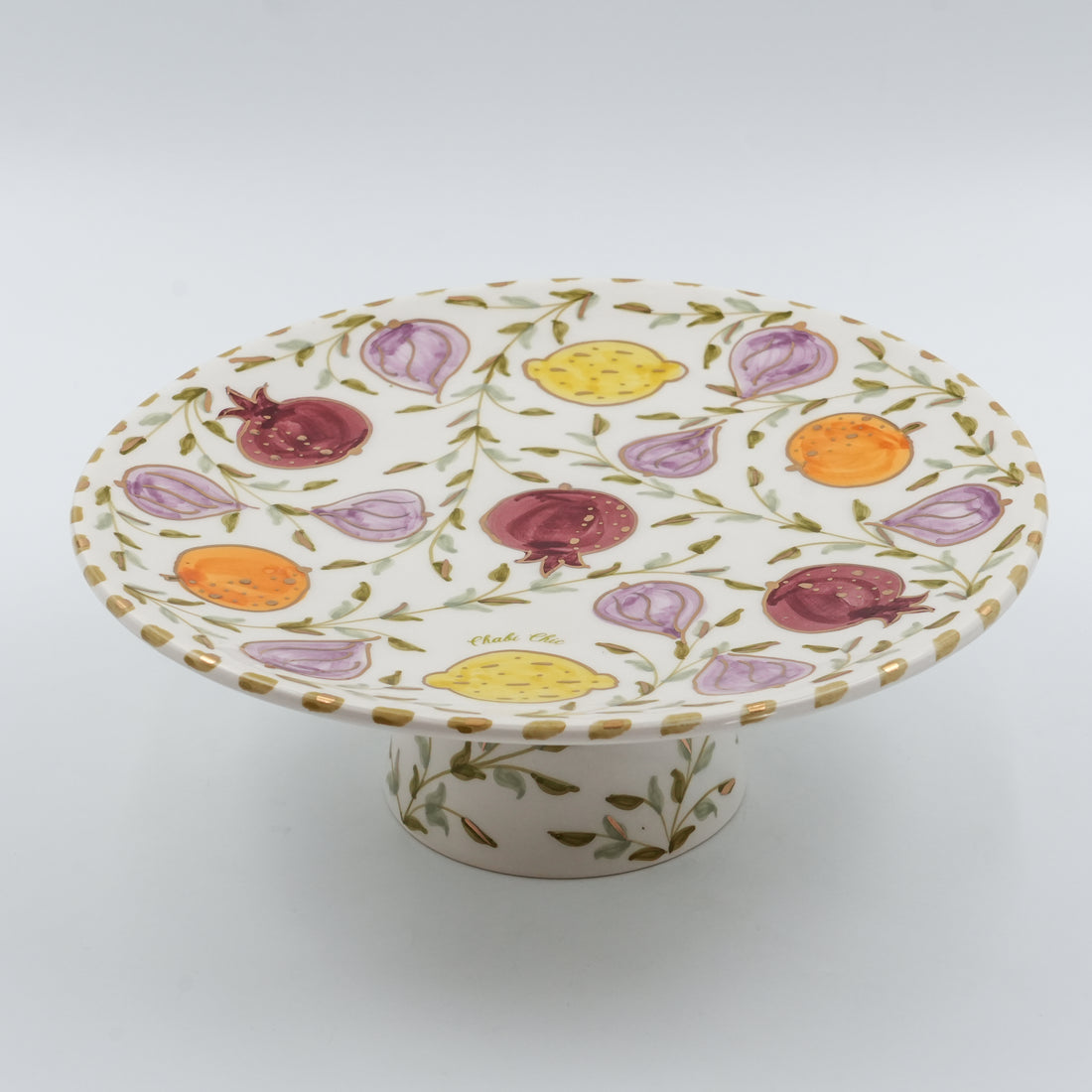 Tutti Frutti Cake Platter (30 cm) - Multi-Color