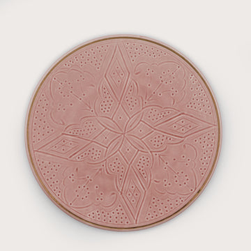 Large Beldi Plate (26 cm) - Pink Blush