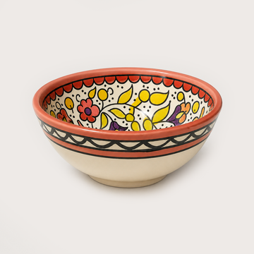 Floral Soup Bowl (12 cm) - Pink Blush