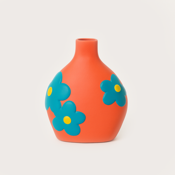Handmade Floral Vase - Pink