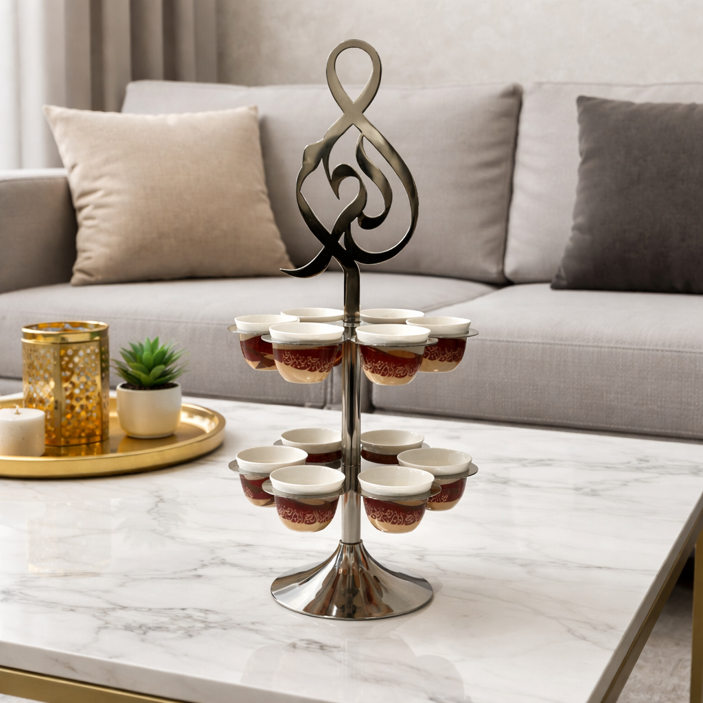 فنجان قهوة عربي من البورسلين (50 مل)