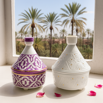 Handmade Elevated Tajines (Set of 2)