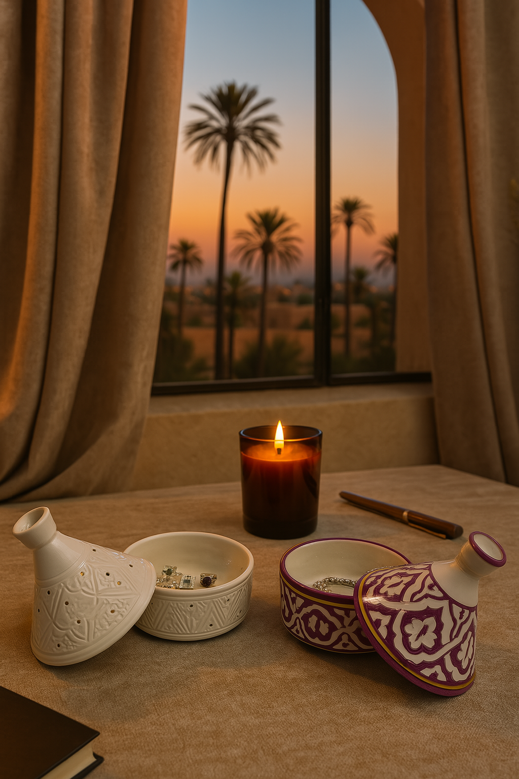 Handmade Elevated Tajines (Set of 2)