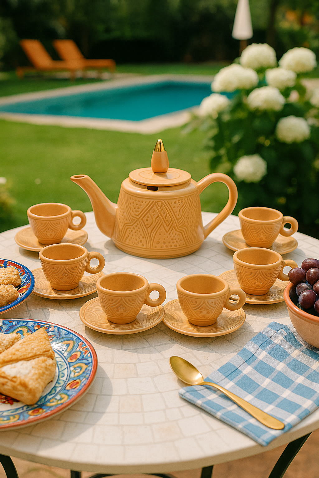 Handmade Beldi Teapot Collection (Set of 7)