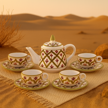 Handmade Lmida Teapot Collection (Set of 5)