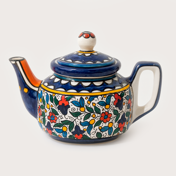 Floral Teapot (1.1 L) - Blue