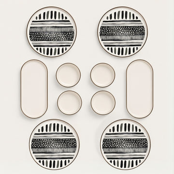 Handmade Motifs Collection (Set of 10) - Black