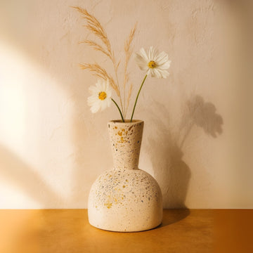 Splatter Vase - Gold