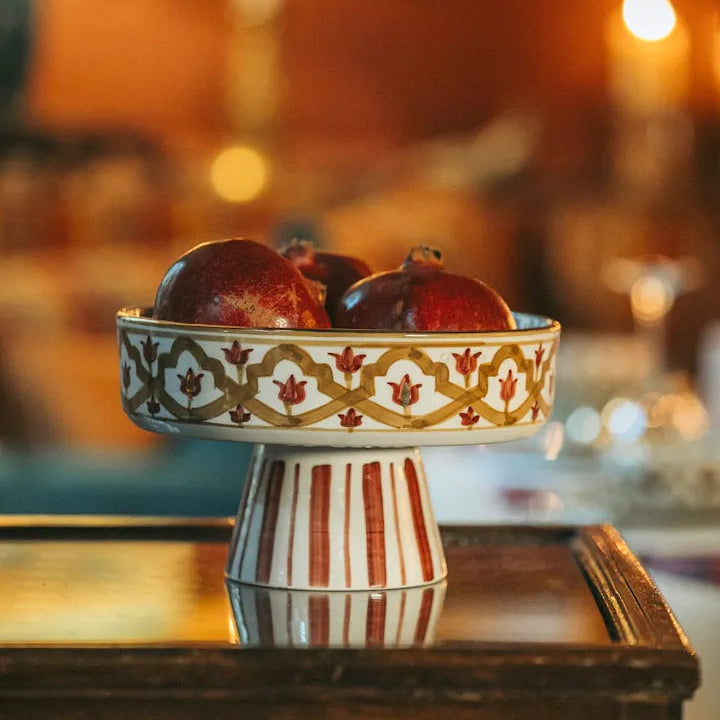 Lmida Fruit Bowl (24 cm) - Gold
