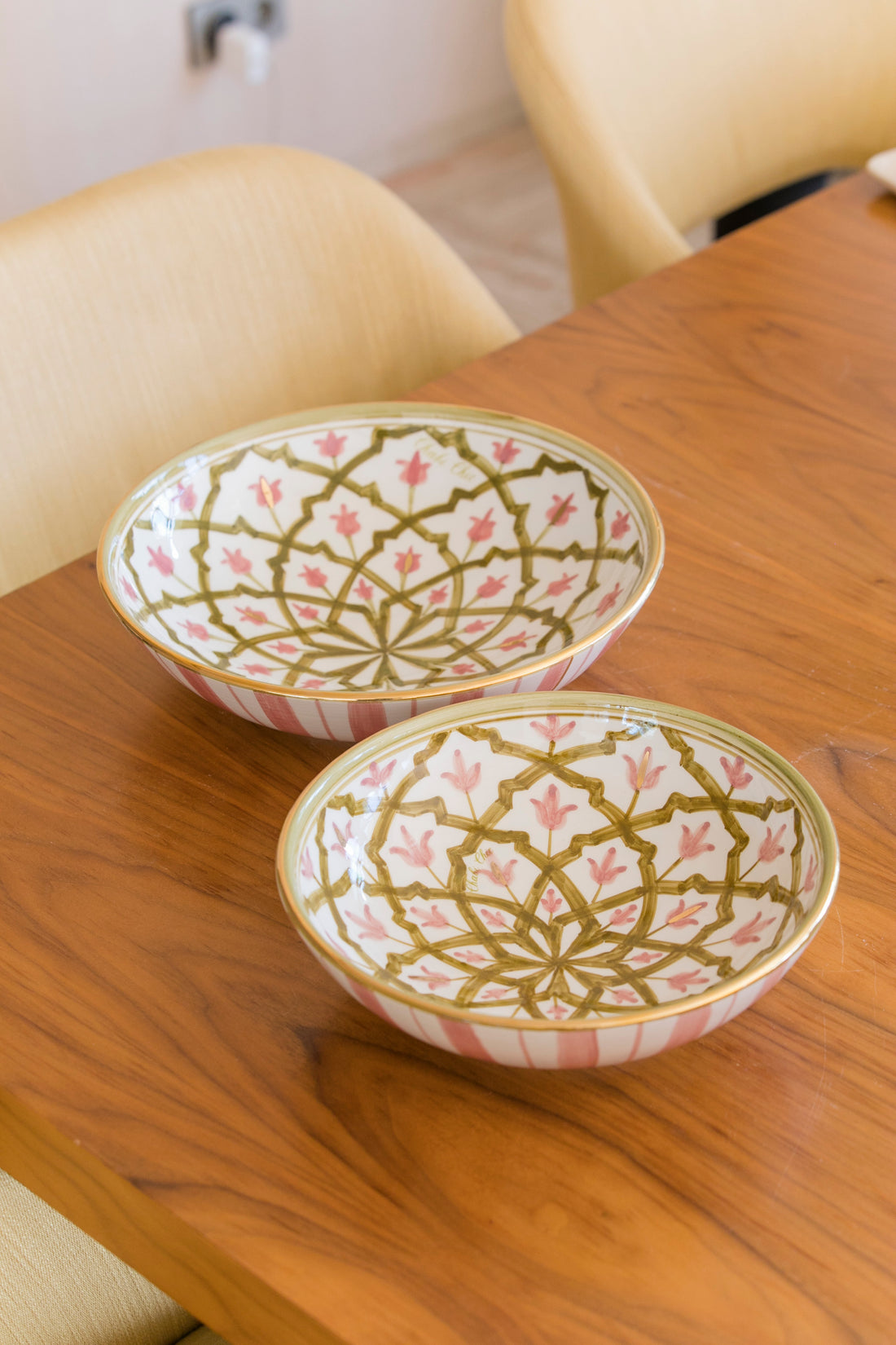Large Lmida Serving Bowl (26 cm) - Gold